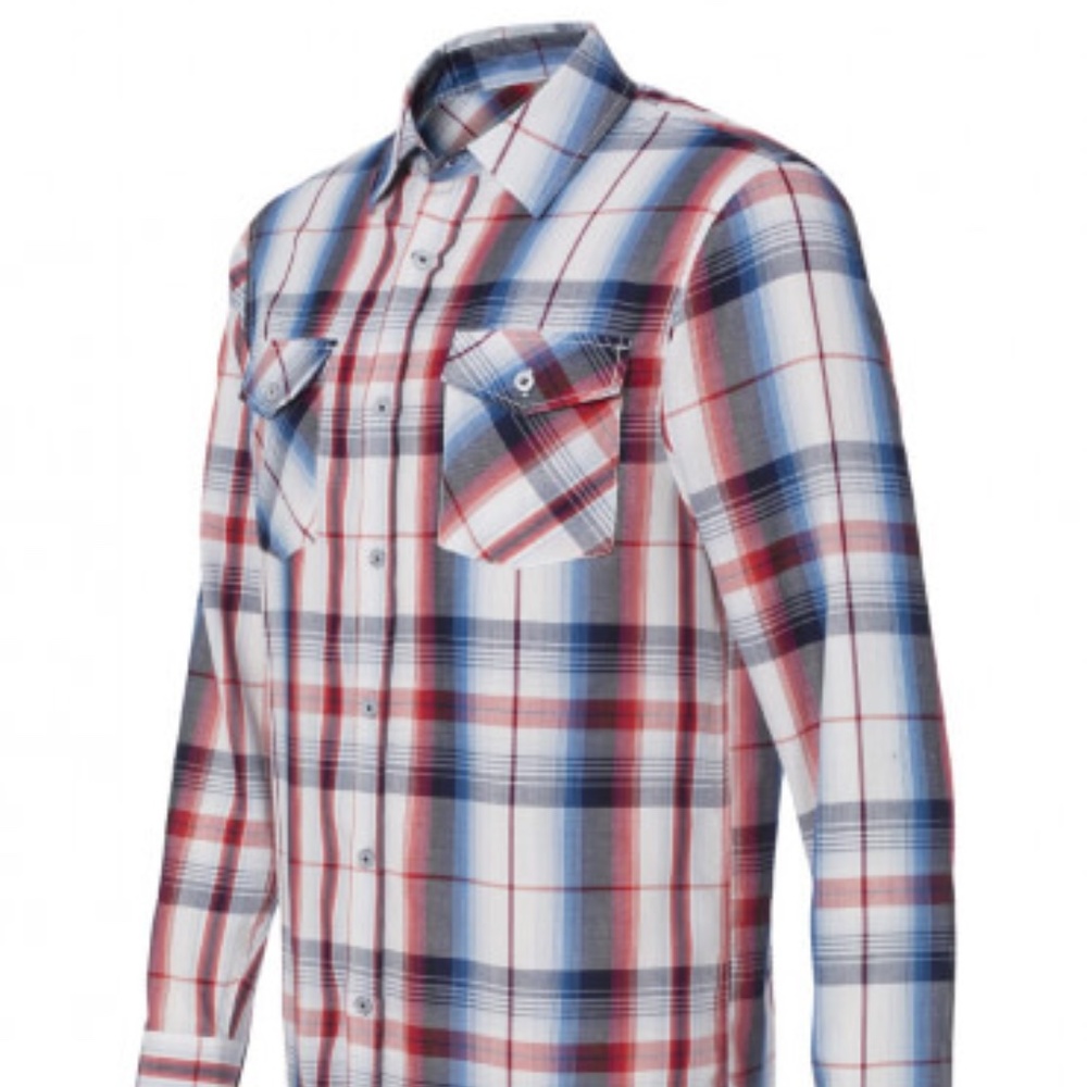 MEN'S LONG SLEEVE PLAID SHIRT